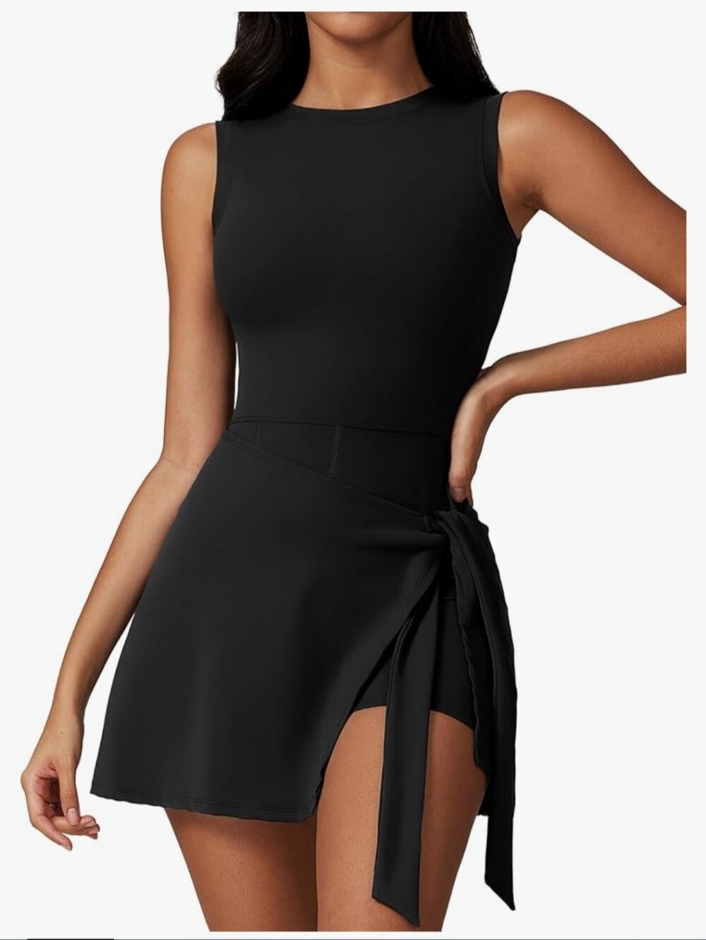 New Mini Tennis Golf Bodycon Romper Skort Athletic Dress